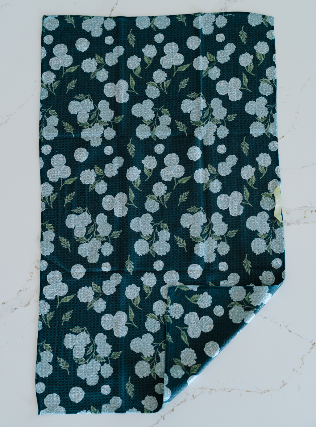 Michigan Hydrangea Waffi Towel